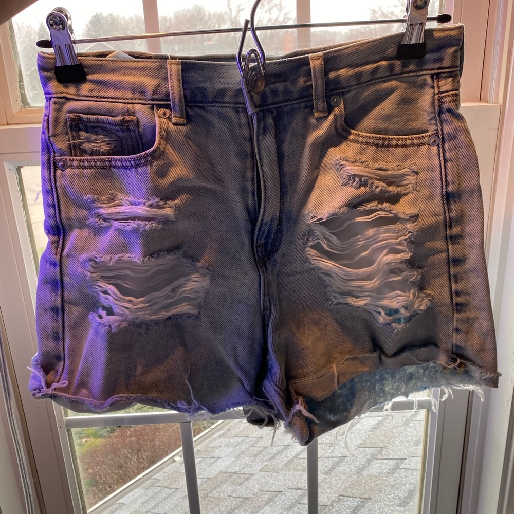 Mom jean shorts
